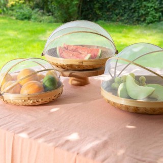 HNH 1005 food cover with tray handmade (1)